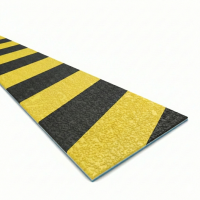 Bodenmarkierungsband antirutsch hochbelastbar selbstklebend gelb/schwarz 50 mm x 12,5 m